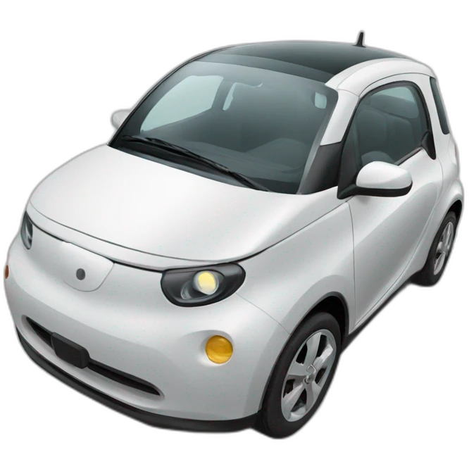 Electric car emoji
