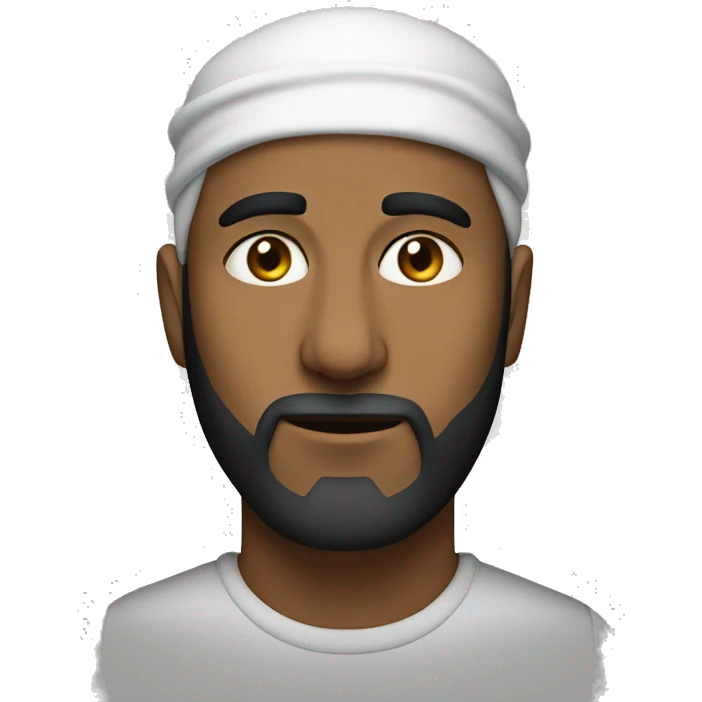 serious Muslim  emoji
