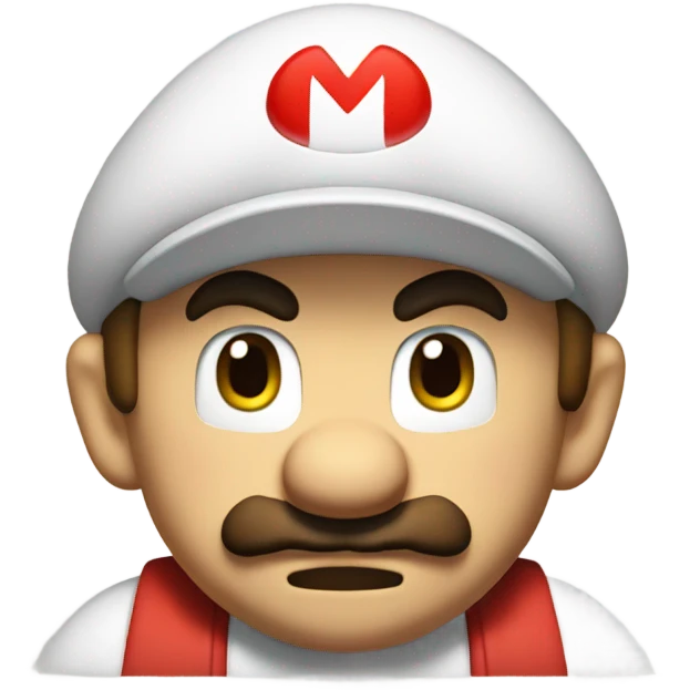 Mario crying emoji