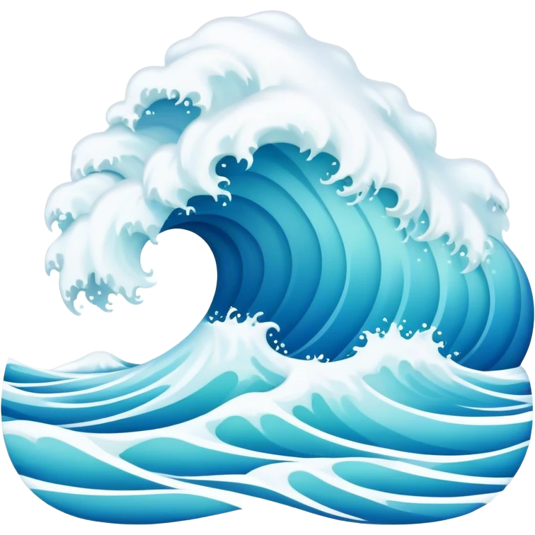 Ocean waves  emoji