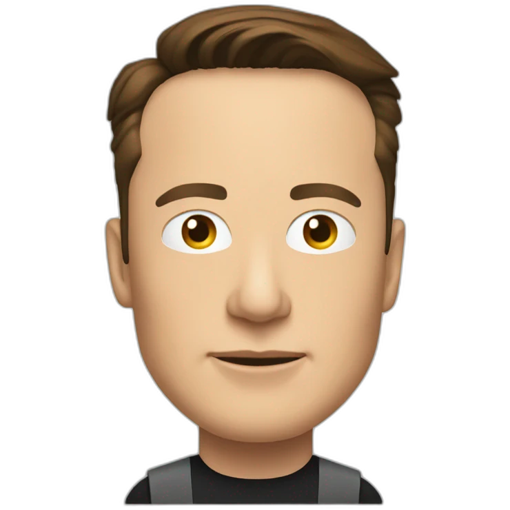 elon musk in computer emoji