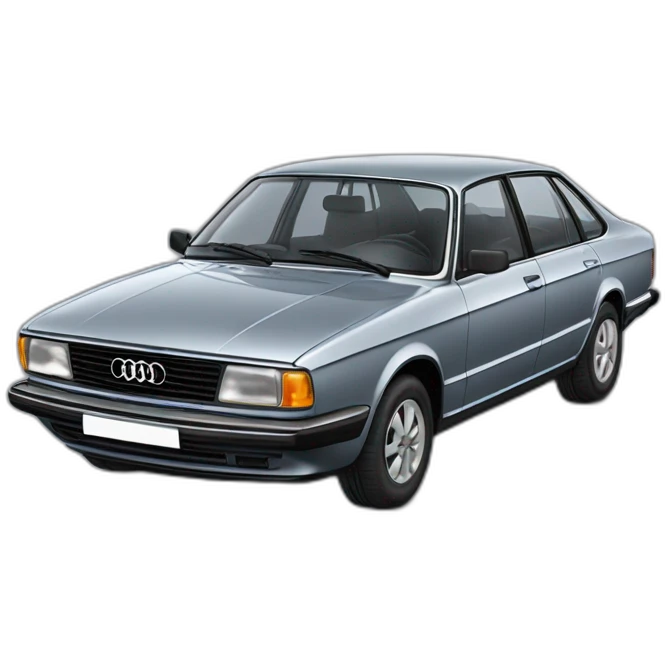 Audi 100 saloon emoji