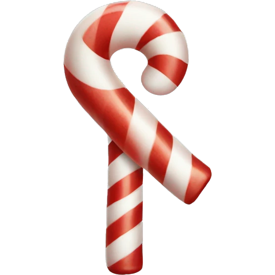 Candy cane emoji