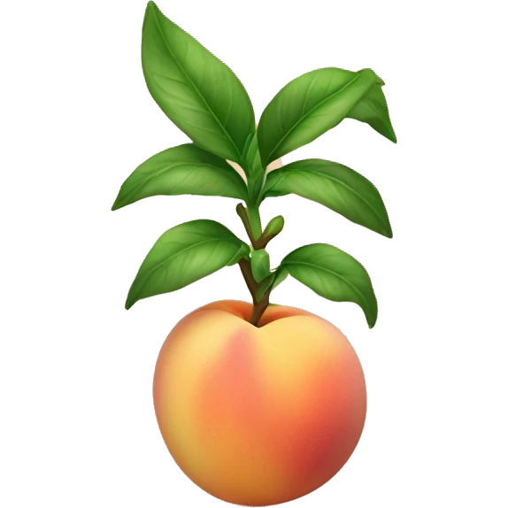 Peach whit eegplant emoji