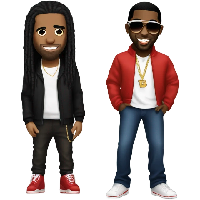 Lil Wayne and drake and p diddy  emoji