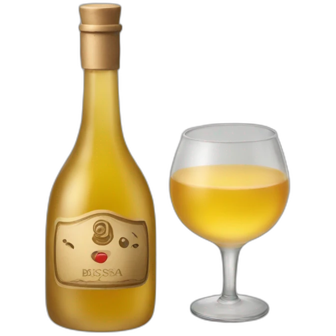 Bouteille de bissap emoji
