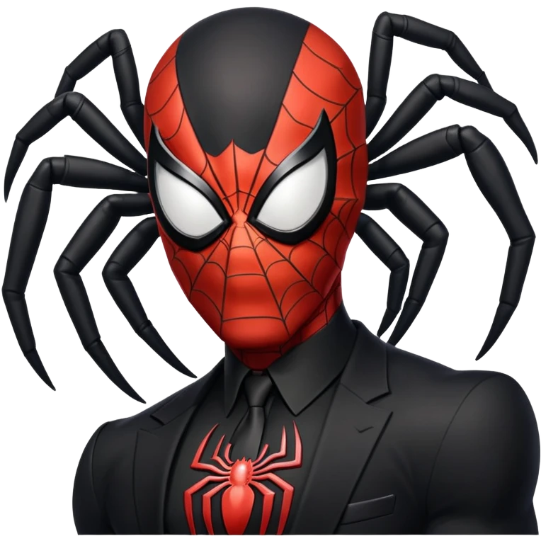evil spiderman emoji