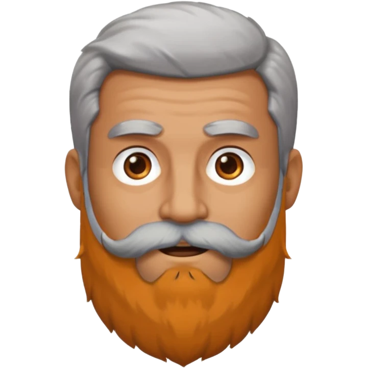 Guy with huge beard emoji