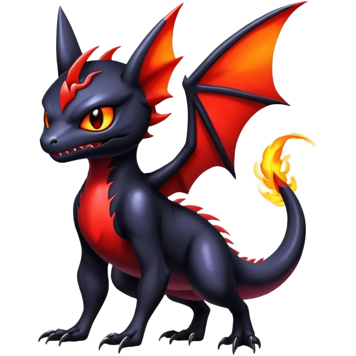 Shiny Epic Badass Gothic Noibat-Salandit-Litten-Hybrid emoji