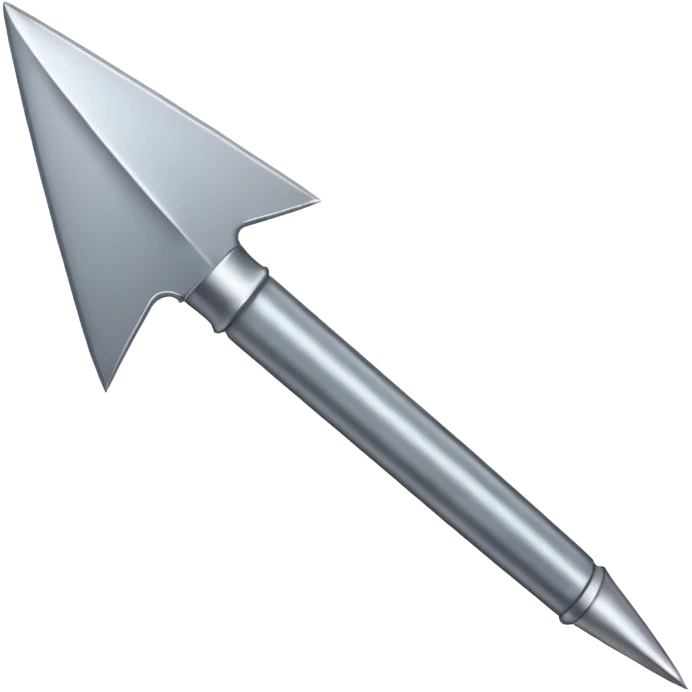 gray needle emoji
