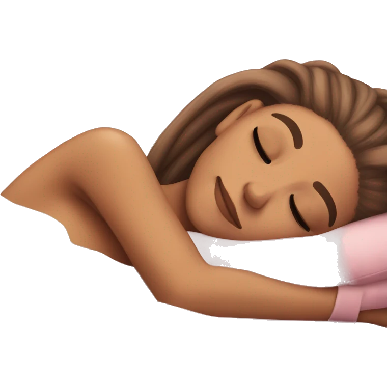 Ariana Grande sleeping emoji