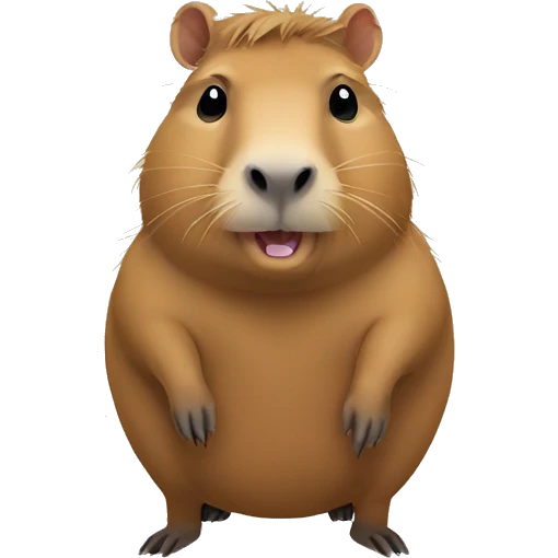 Capybara emoji