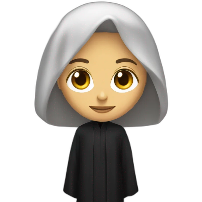 macron avec une abaya emoji