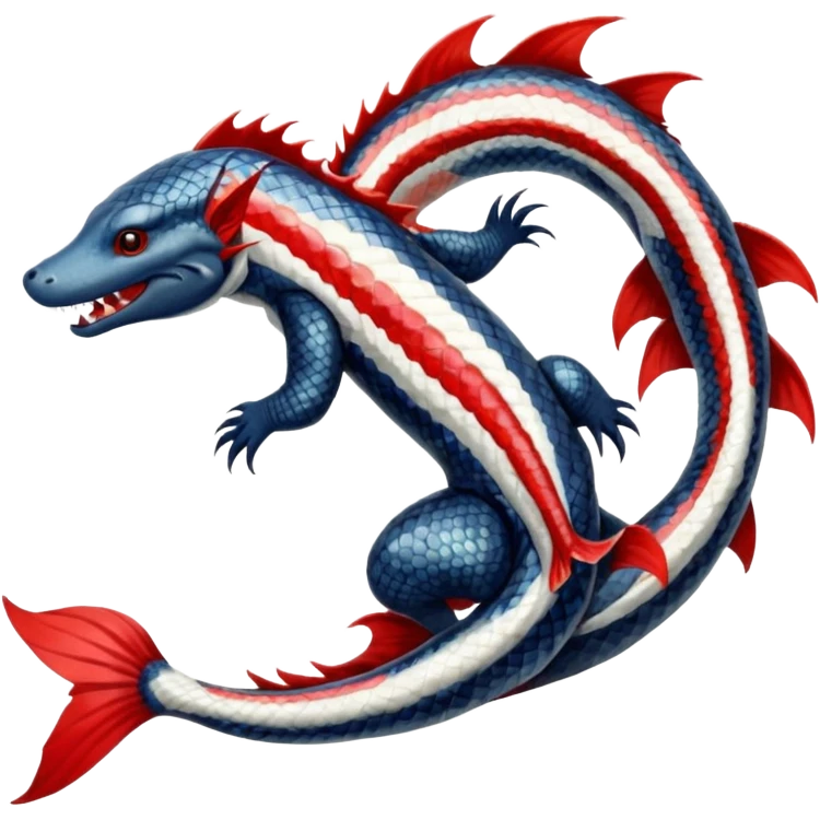 Koi-Sergal-Salandit, full body emoji