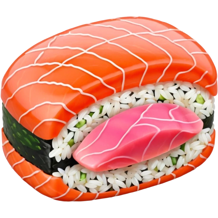 sushi rosa emoji