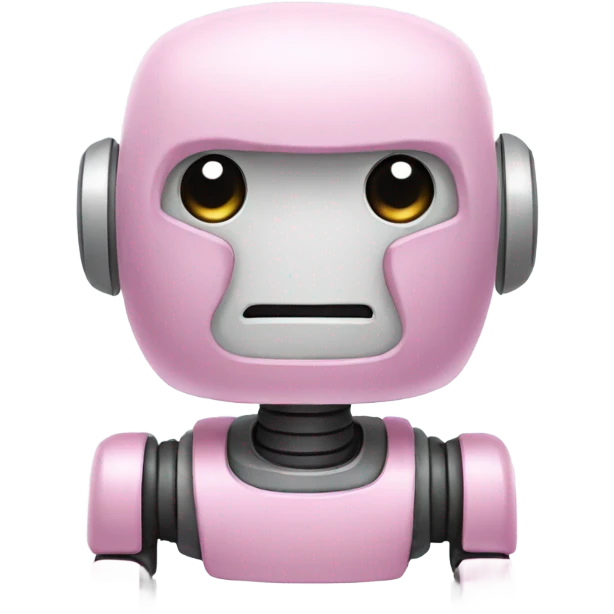 pastel pink bot emoji