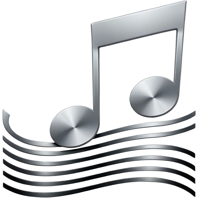 mac os music note metal mute sound emoji