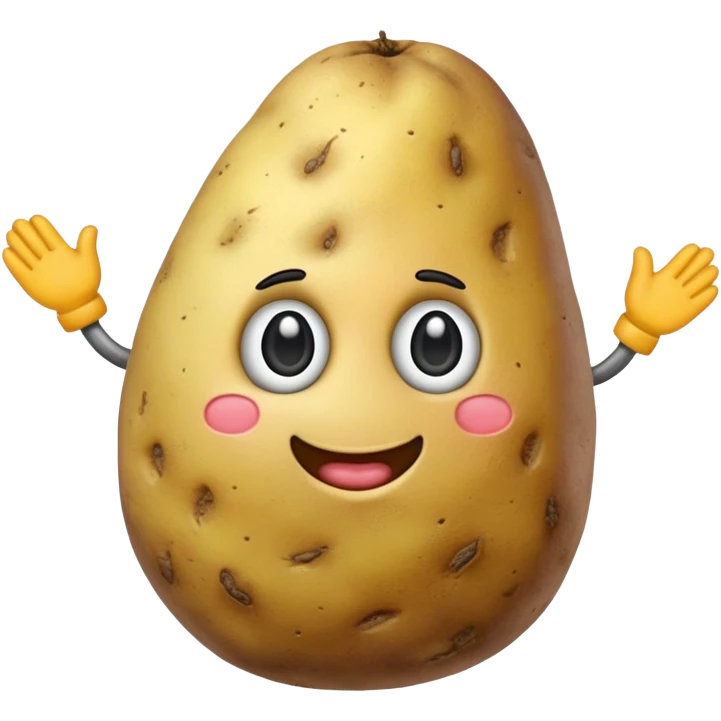 馬鈴薯穿衣服 emoji