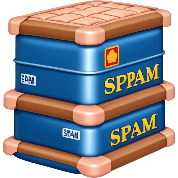 spam blue emoji