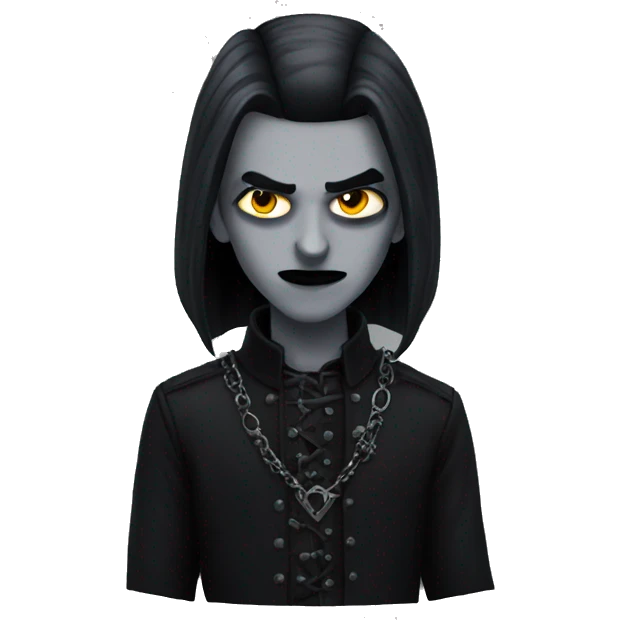 goth  emoji