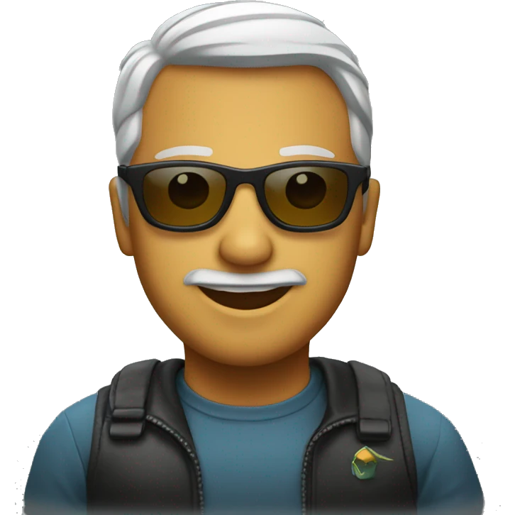 Navee with sunglasses emoji