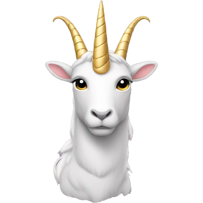 capricorn with unicorn horn emoji