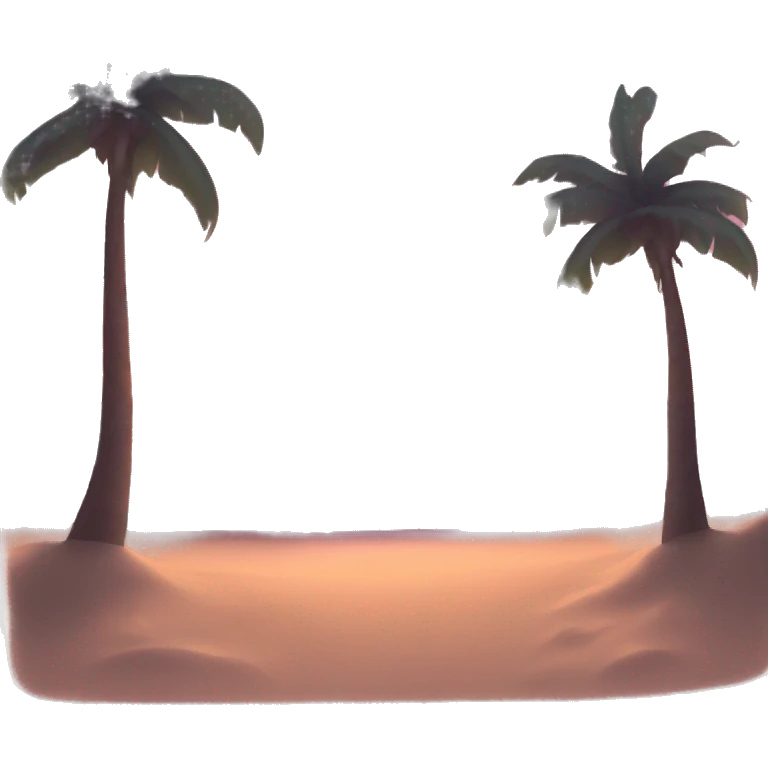 Beach sunset emoji