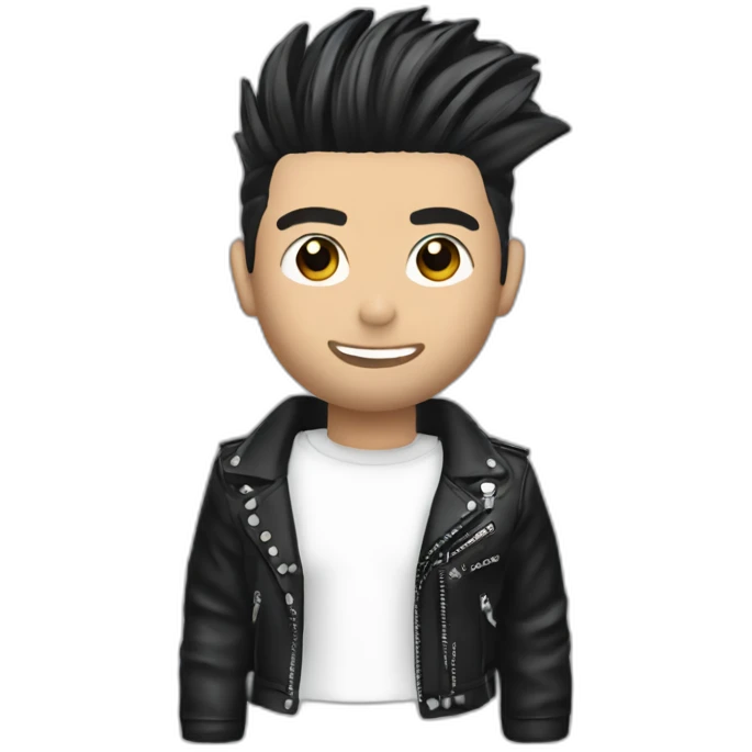 Bill Kaulitz hair spray emoji