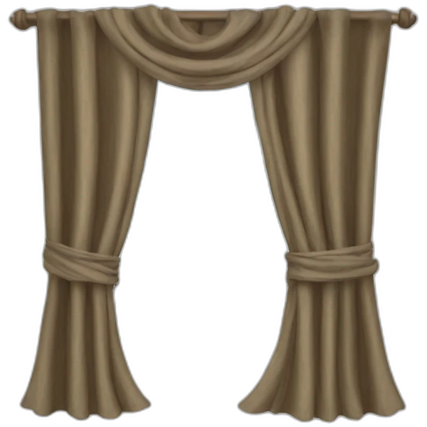 curtains emoji