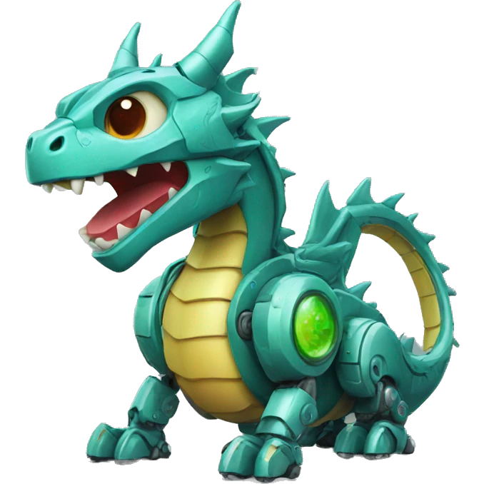 dragon robot emoji