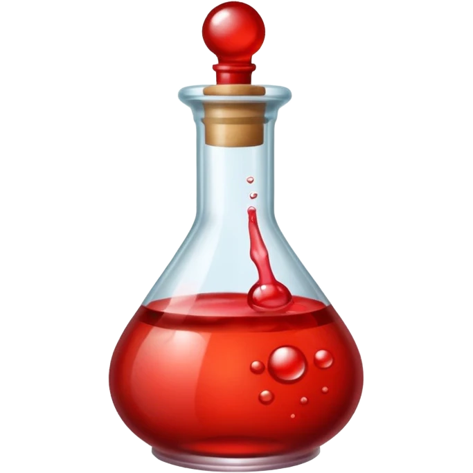 Red health potion emoji