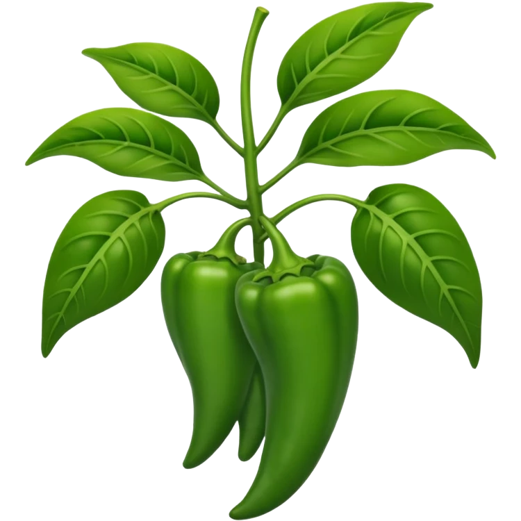 pepper plant emoji