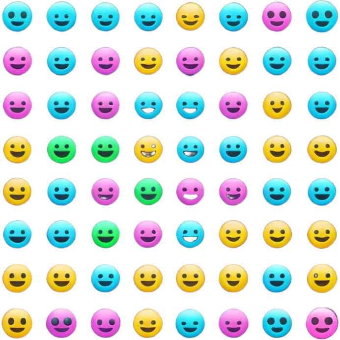 A vibrant collection of emoji packs featuring glowing neon lights, futuristic cityscapes, and cosmic elements, perfect for digital art enthusiasts. emoji