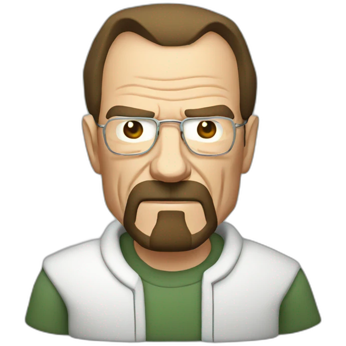 walter white iOS style emoji