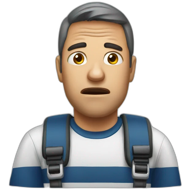 car driver shocked emoji