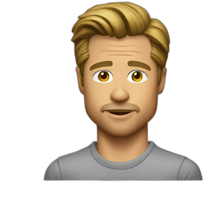 Brad Pitt emoji