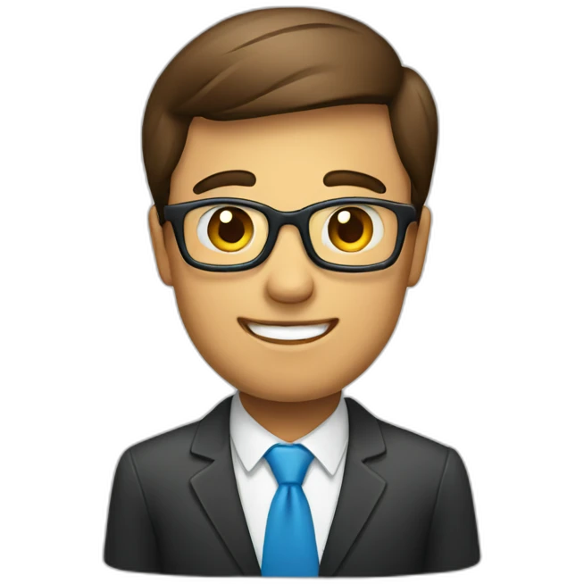 LinkedIn logo emoji