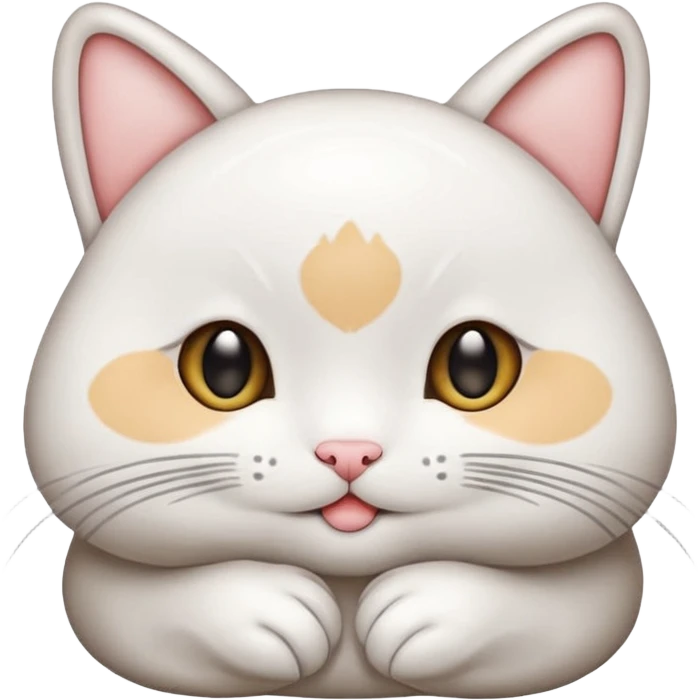 헤드셋을 착용한 고양이 emoji