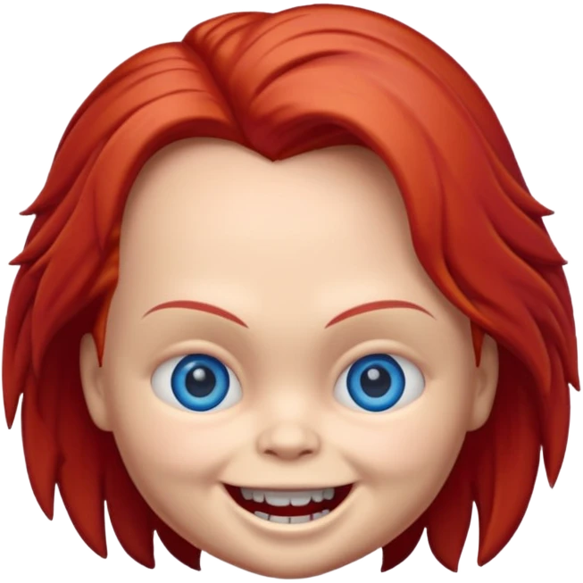 Un emojin de chuky emoji