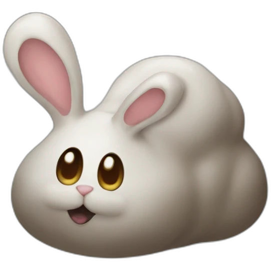 Rabbit-poop emoji