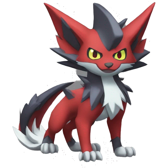Noivern-Litten-Zoroark-ZANGOOSE full body emoji