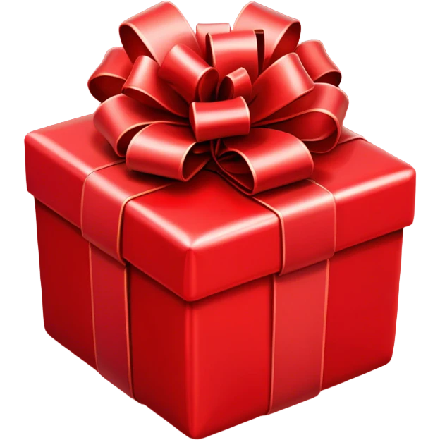 red gift emoji