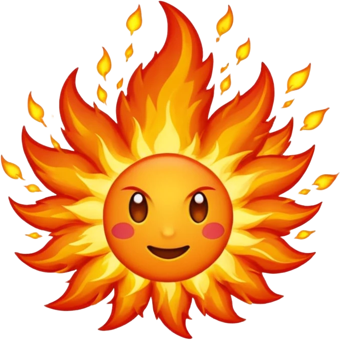 😍 exploding  emoji