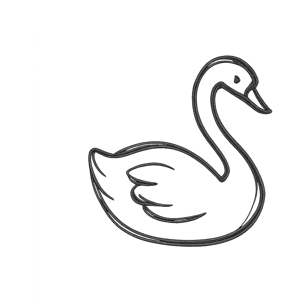 pastel pink swan emoji