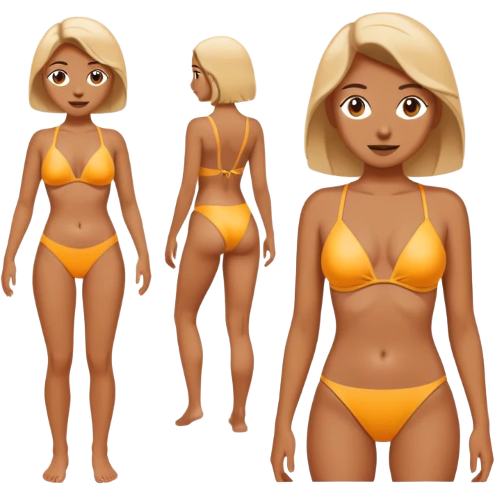 costume da bagno emoji