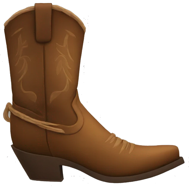 cowboy boots emoji