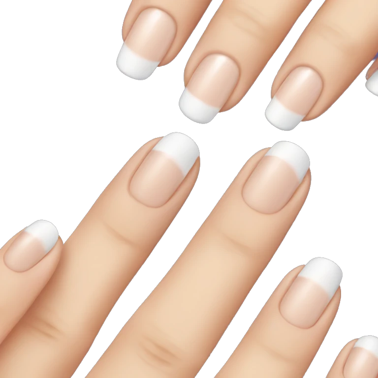 French  manicure  emoji