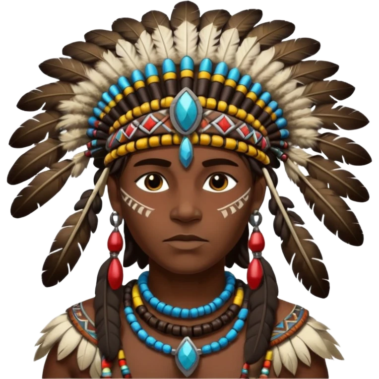 African warrior emoji