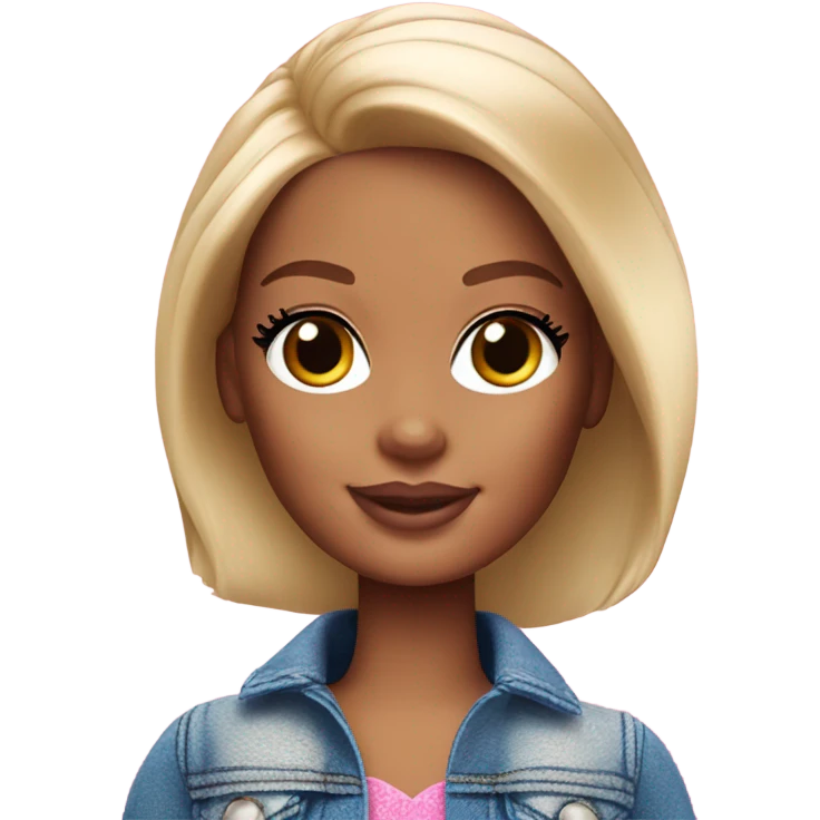 Barbie doll emoji