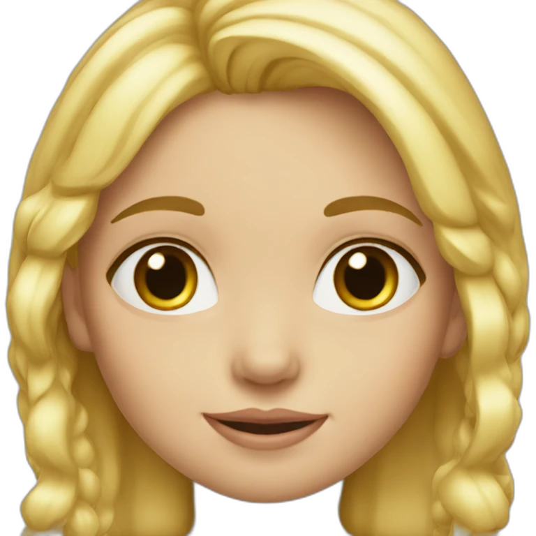 Three-year-old-blonde-white-girl emoji